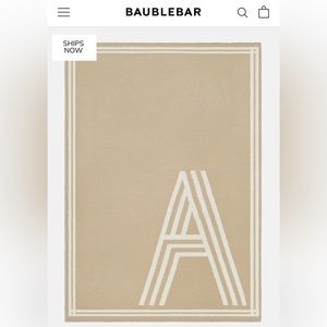 Custom Letter G blanket